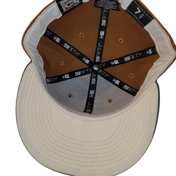 Cooperstown 59fifty New York Yankees 1998 World Series Fitted Baseball Cap 7 3/4 - Picture 5 of 10